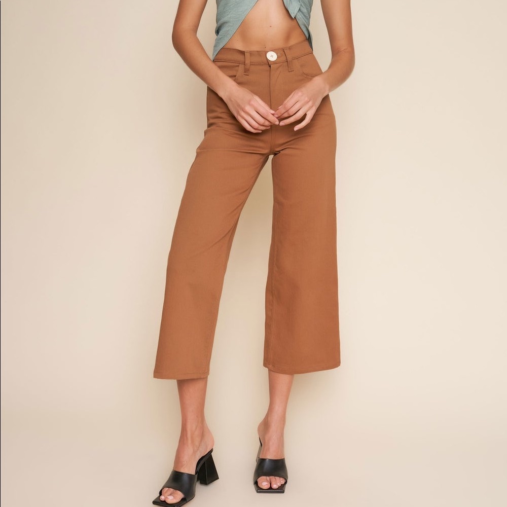 Whimsy & Row Flora Pant in tan